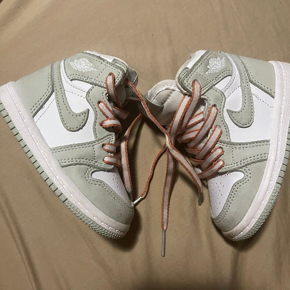 Jordan 1 High seafoam toddler shoes size 5c
